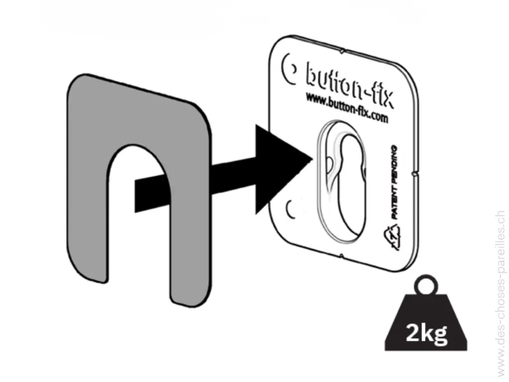 Button-fix plastique  à coller - montage en surface.webp