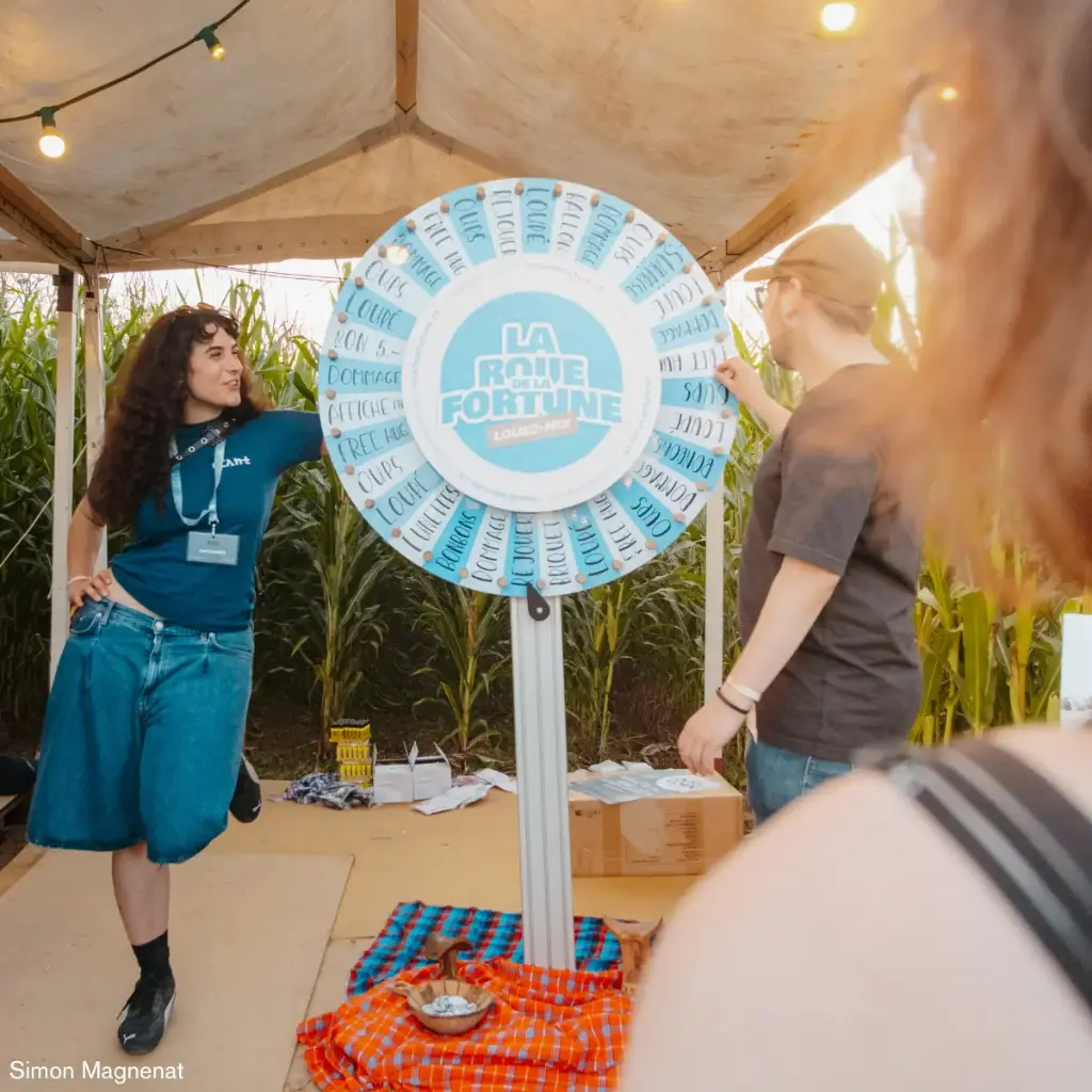 Roue de la fortune, 1m