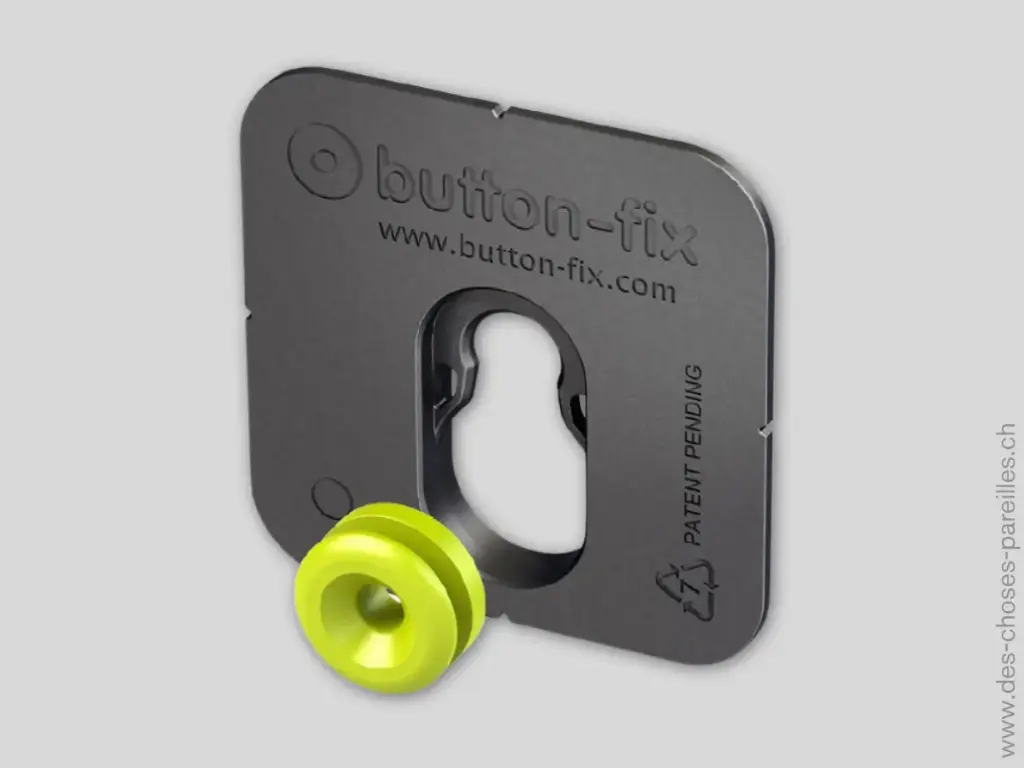 Button-fix type 1 plastique à coller